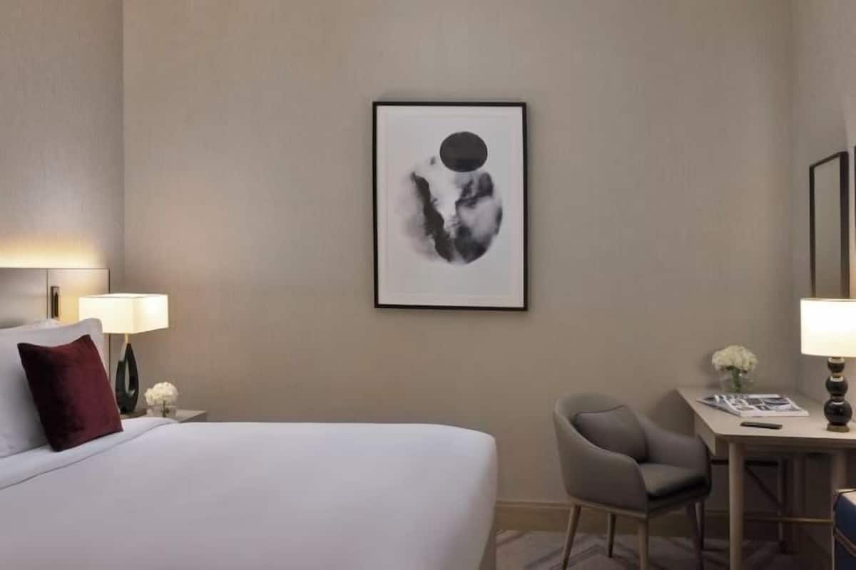 Premium bedding, down duvets, memory-foam beds, minibar