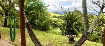 Little house Azul in the Mantiqueira mountains, in the middle of nature