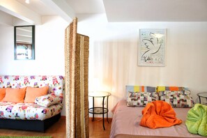 1 Schlafzimmer, Bügeleisen/Bügelbrett, Internetzugang, Bettwäsche