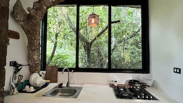 Taino Apartment 7 | 私人廚房 | 小冰箱