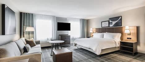 Cubrecamas, colchones con pillow-top y escritorio