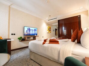 Chambre Deluxe Double ou avec lits jumeaux, 1 grand lit 1 place