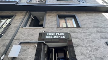 Voorkant van accommodatie