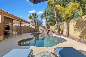 Alberca al aire libre 