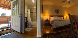 1 chambre, fer et planche Ă repasser, Wi-Fi gratuit, draps fournis