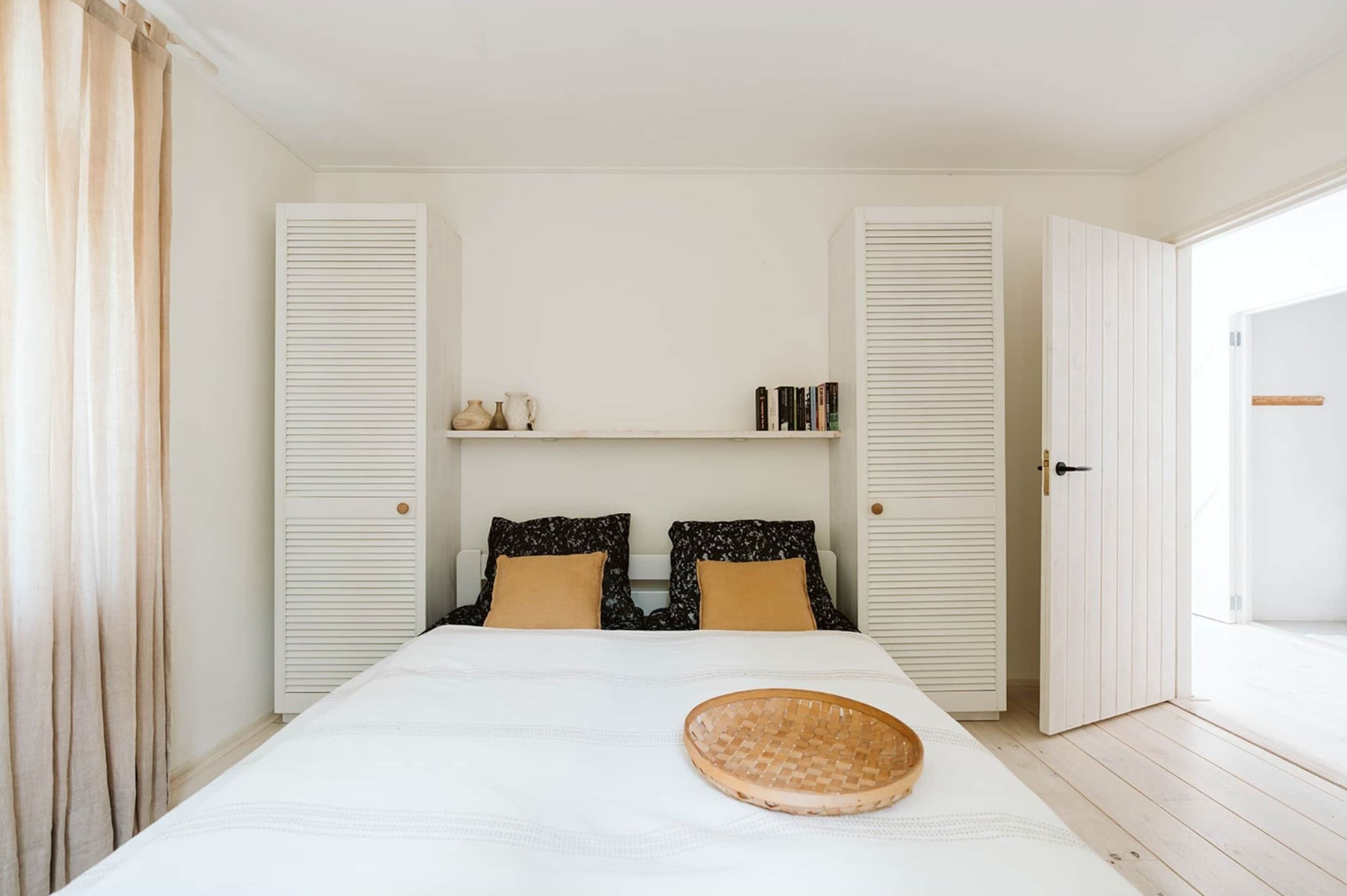 3 quartos, individualmente mobiliados