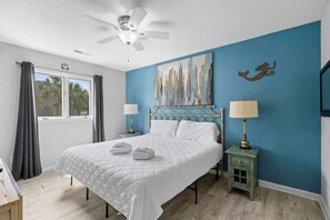 2 soverom, strykejern/-brett, wi-fi (inkludert) og sengetøy