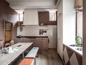 House | Private kitchen - Stately 16-person Manor Farm in South Limburg (Schimmert)