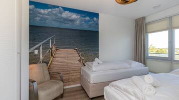 Apartment | 2 bedrooms, individually furnished, bed sheets