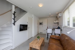 House | Living room - Holiday Home in Biggekerke With Infrared Sauna (Biggekerke)