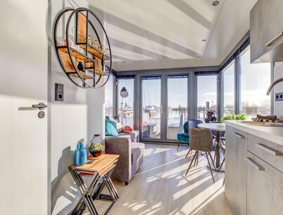 Houseboat in Volendam Near Fort Edam