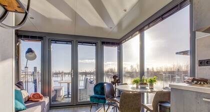 Houseboat in Volendam Near Fort Edam