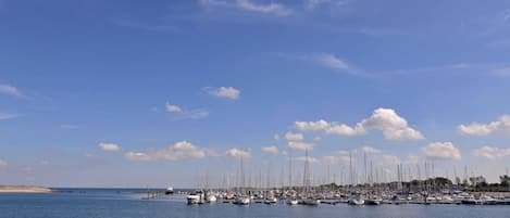 Uitzicht vanuit accommodatie