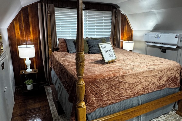 Massive 4 Poster King Size Bed