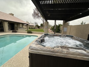 Idromassaggio all'aperto