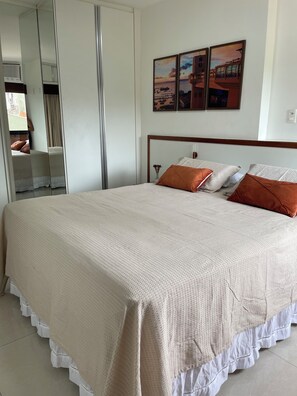 1 dormitorio, tabla de planchar con plancha, wifi gratis y ropa de cama