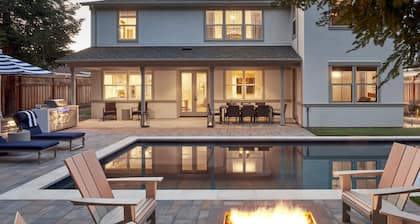 4BD/4BA Heated Pool+Spa+BBQ: 11min Healdsburg & Alexander Valley