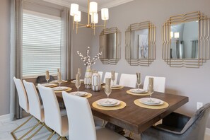 Dining - New! Themed 5BR w/Pool-Storey Lake! (Kissimmee)