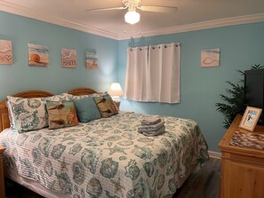 2 bedrooms, desk, iron/ironing board, free WiFi