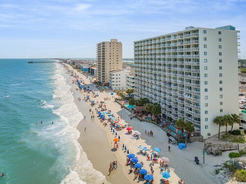 Breathtaking Views Oceanfront 2 Bed 2 Bath Condo Water's Edge Resort Garden City