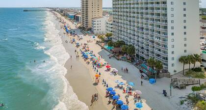 Breathtaking Views Oceanfront 2 Bed 2 Bath Condo Water's Edge Resort Garden City