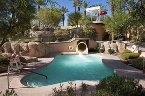 Udendørs pool, opvarmet pool