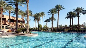 Außenpool, beheizter Pool