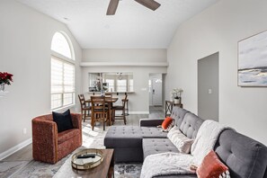 Smart TV, books, offices