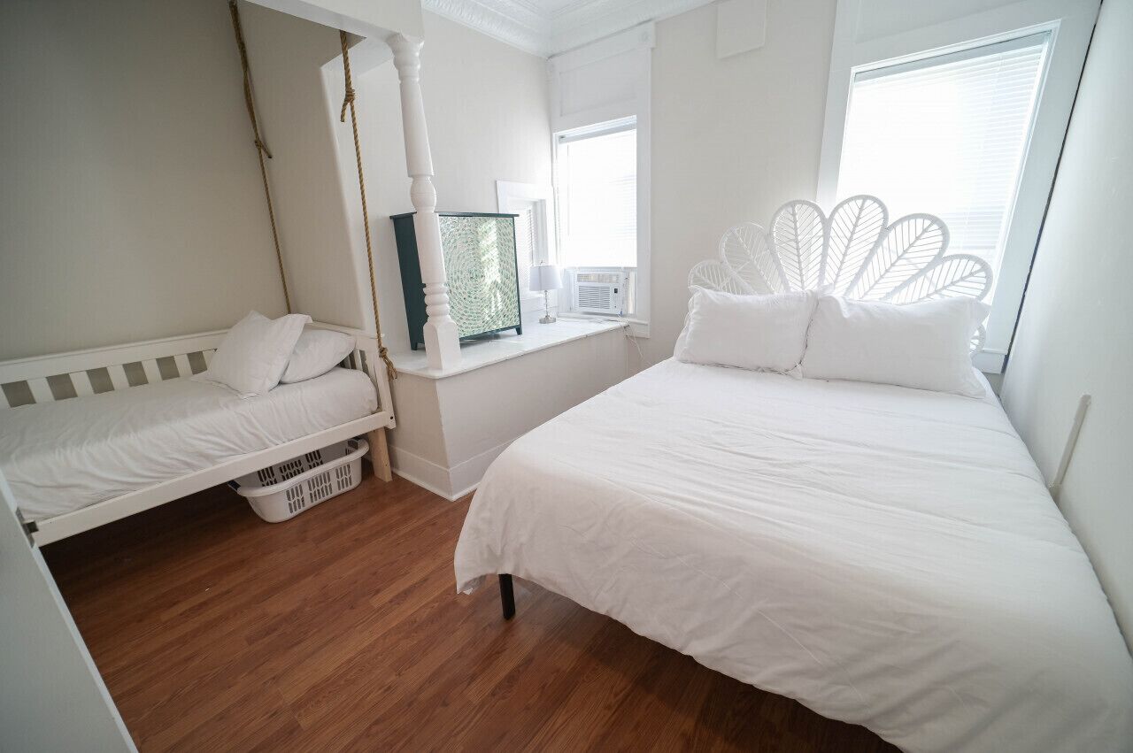 4 chambres, accès au Wi-Fi (inclus), literie fournie