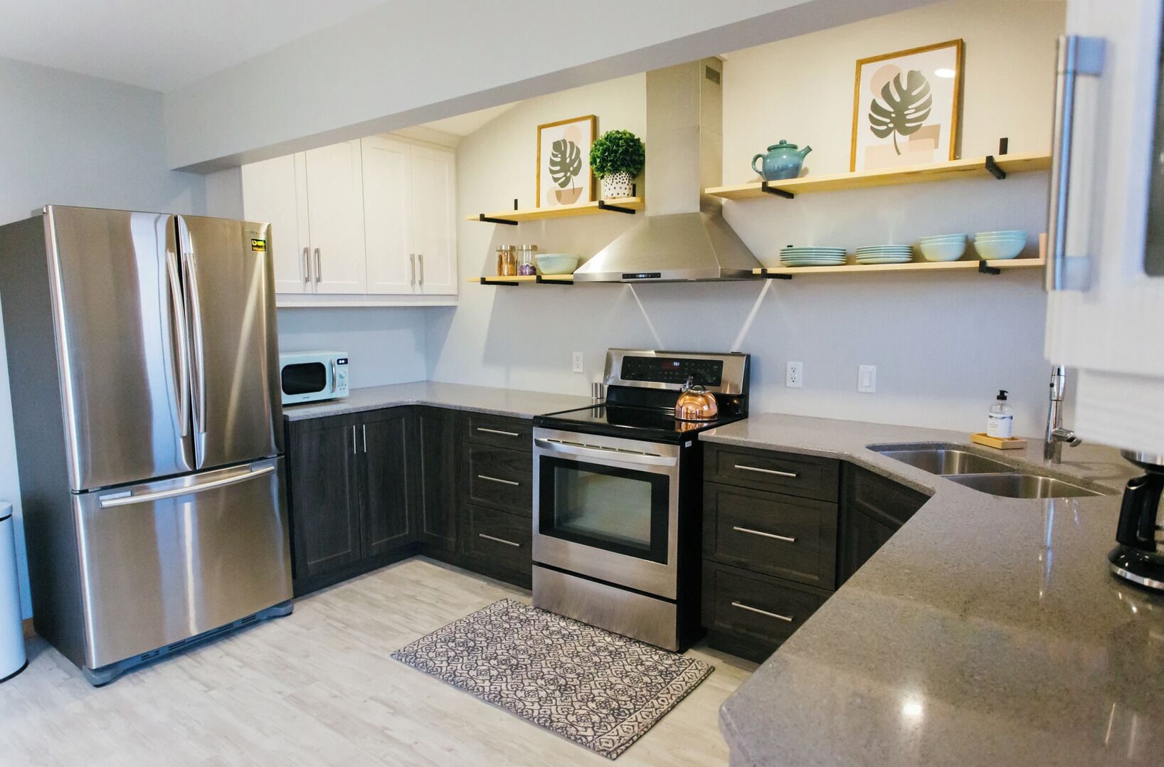 Stuga Panoramic - 3 sovrum - utsikt mot stranden | Eget kök | Kaffe- och tebryggare och vattenkokare