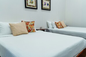 2 bedrooms, in-room safe, iron/ironing board, travel crib