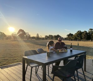 Opções para refeição ao ar livre