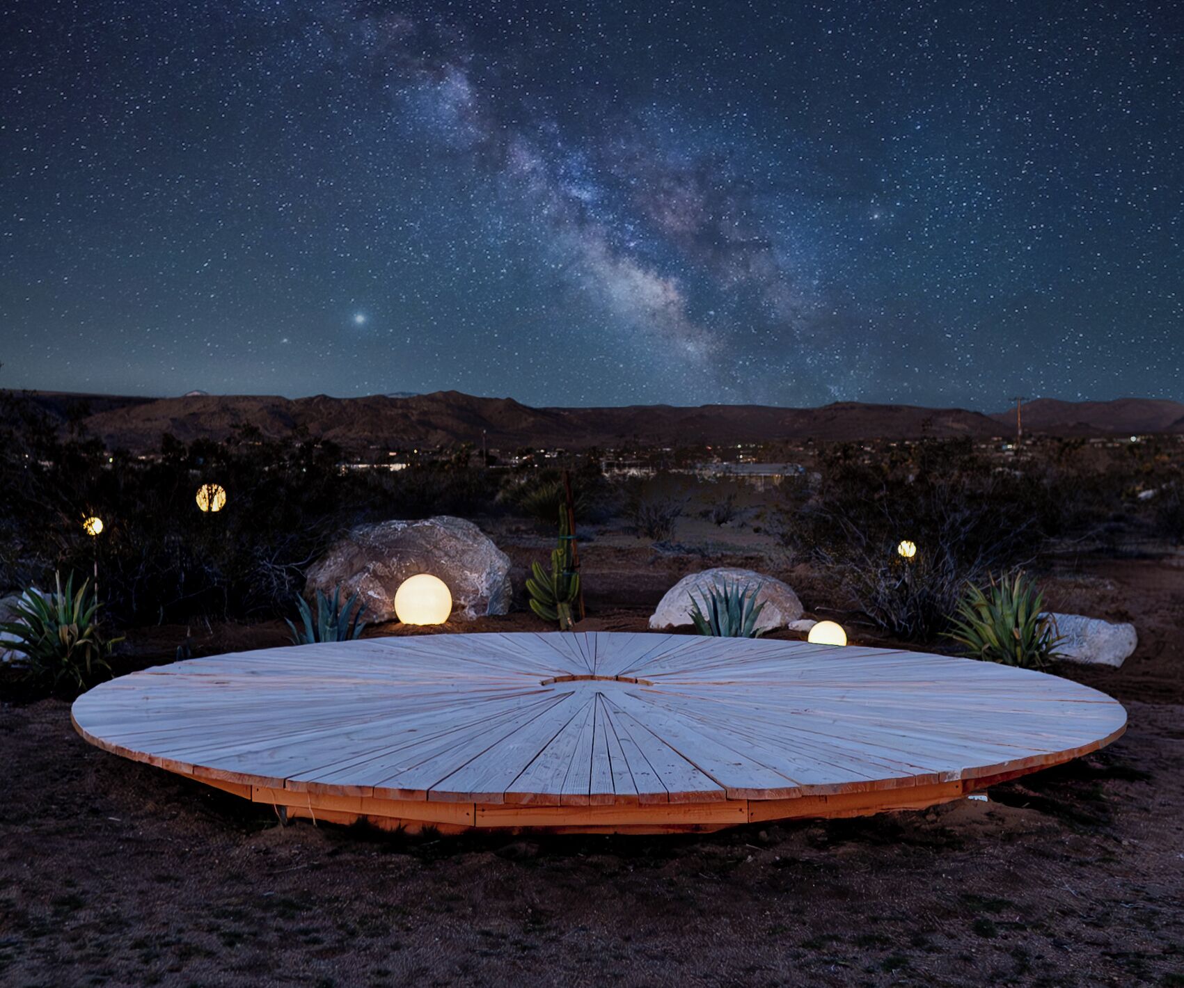 Overnattingsstedets uteområder