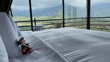 Comfort Cabin | Down duvets, minibar, individually furnished, laptop workspace