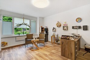 Lobby - Apartment 'Blumen' with Shared Terrace and Wi-Fi (Radeberg)