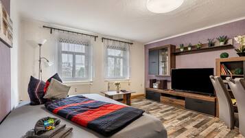 1 Schlafzimmer, Bügeleisen/Bügelbrett, kostenloses WLAN, Bettwäsche