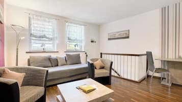 TV, DVD player, stereo