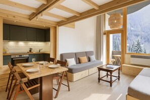Living and dining room