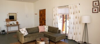 Eclectic, Art-filled Studio with Fantastic Views