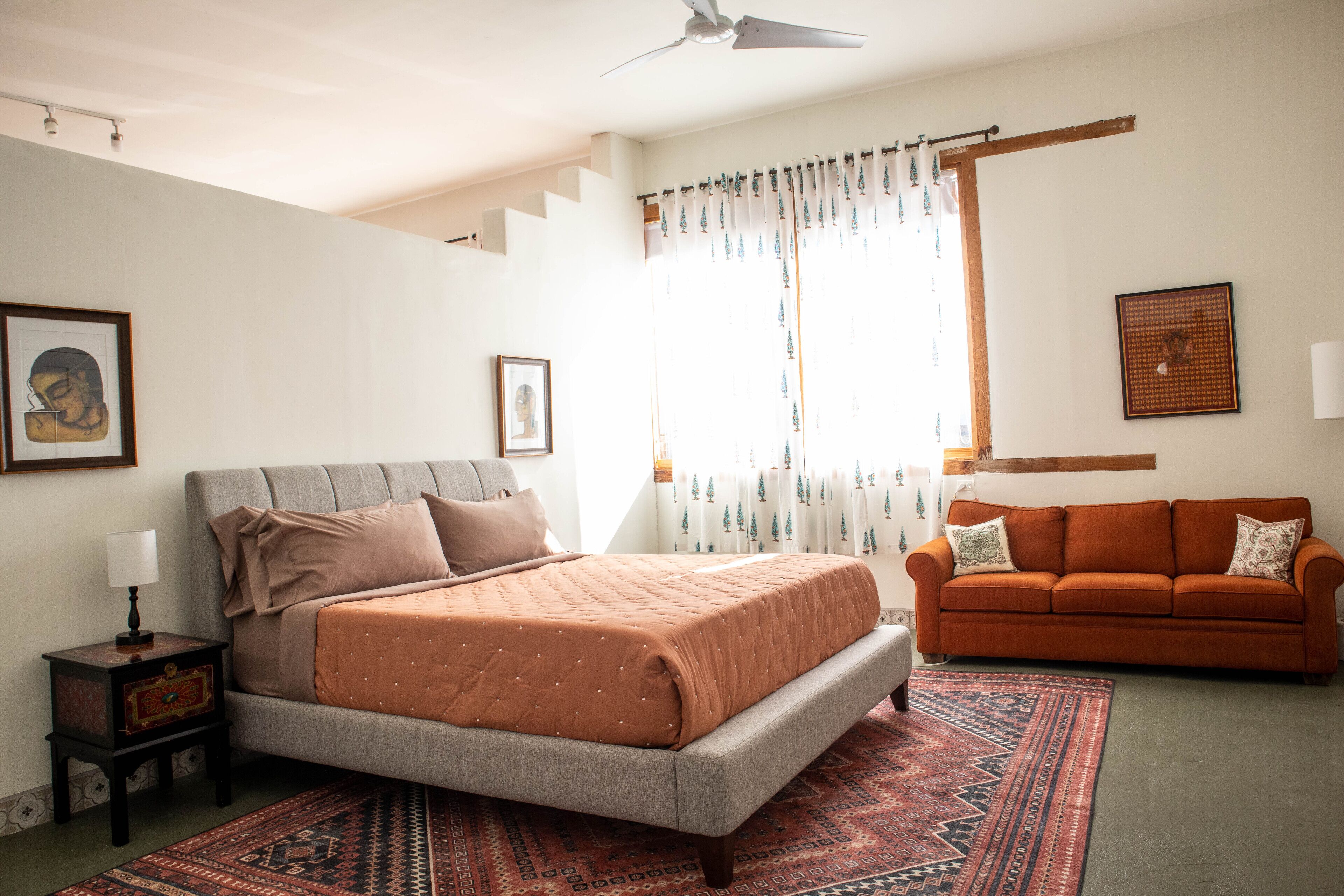 1 chambre, bureau, Wi-Fi gratuit, draps fournis