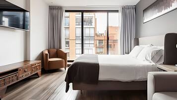 1 bedroom, premium bedding, down duvets, pillow-top beds