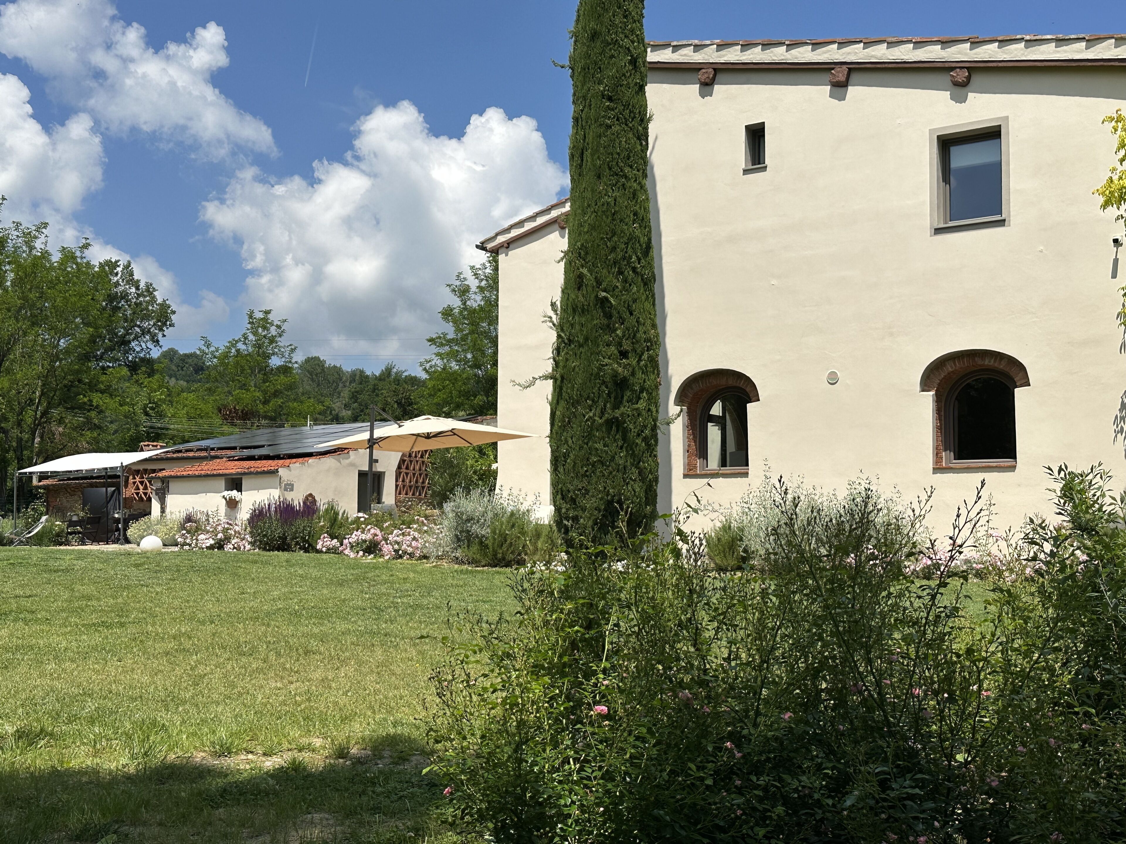 ด้านหน้าที่พัก