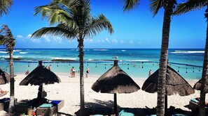 Beach nearby, beach towels