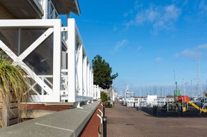 Apartment | View from property - Spacious Luxury Apartment With Beautiful Views of the Harbor and the North Sea (Ouddorp)