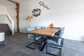 Dining - Spacious Luxury Apartment With Beautiful Views of the Harbor and the North Sea (Ouddorp)