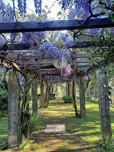 Villa Nausica: An elegant and welcoming three-story villa surrounded by a large private park in the hills of Brianza, with Free WI-FI.