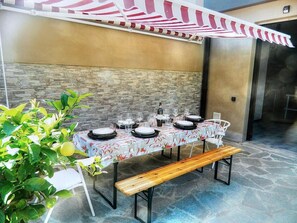 Restauration en plein air