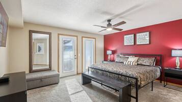 2 bedrooms, iron/ironing board, WiFi (free), bed sheets