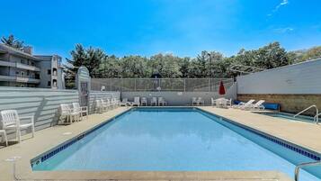 Indoor pool, a heated pool