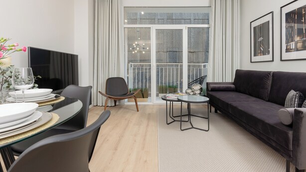 Living room - Bracka Fashion Apartment by Renters (Warsaw)